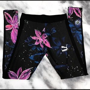 Puma floral print leggings